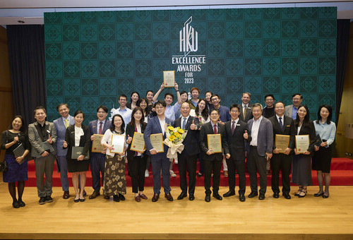 School members have received recognition at the HKU Excellence Awards 2023