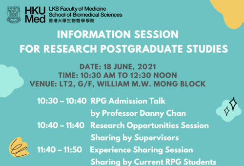 Information Session for Research Postgraduate Studies (2021-06-18)