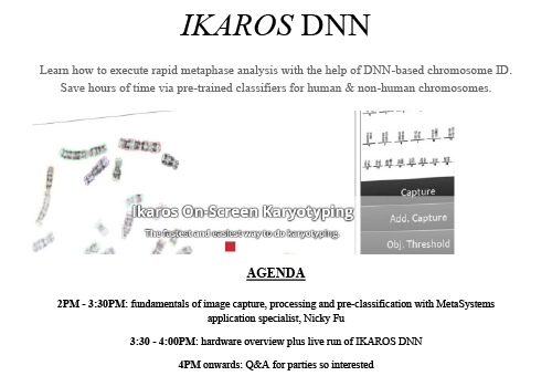 Demonstration on Zeiss Karyotyping Microscope (2021-08-13)