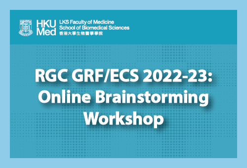 RGC GRF/ECS 2022-23: Online Brainstorming Workshop 