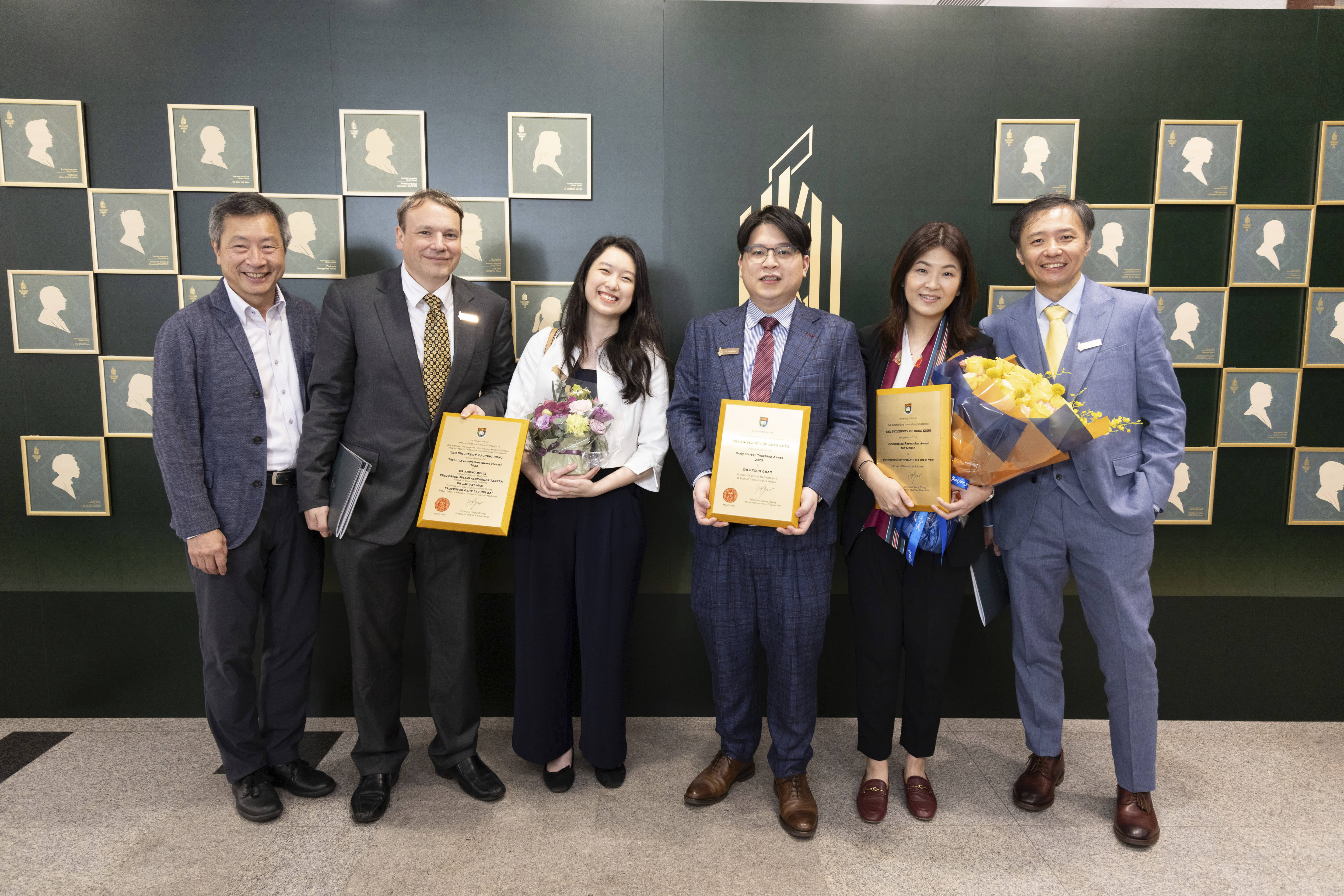 School members have received recognition at the HKU Excellence Awards 2023