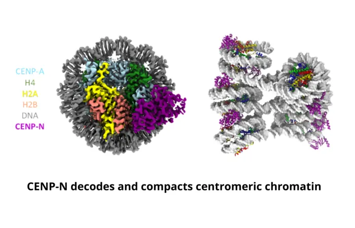 CENP-N decodes and compacts centromeric chromatin